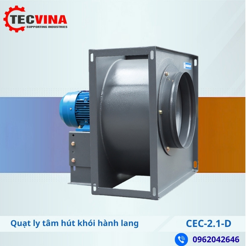 Quạt ly hút khói hành lang CEC-2.1-D